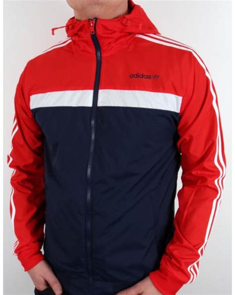 adidas marathon 83 jacke blau rot weiß|Amazon.com: Adidas Marathon Jacket.